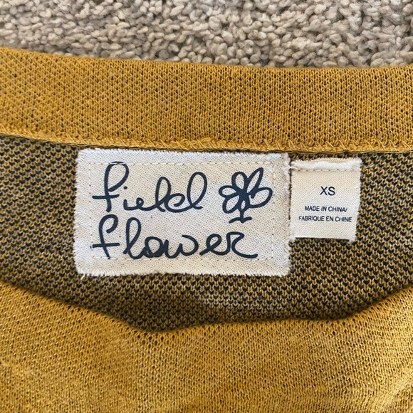 *Anthropologie* Retro Knit Floral Mini Dress SIZE XS - Picture 3 of 4